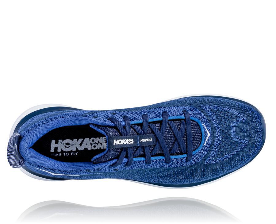 Hoka One One Koşu Ayakkabısı Erkek Lacivert/Beyaz - Hupana Flow - AO8230651